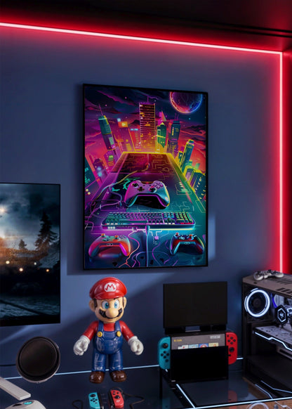 Neon City Arena Poster
