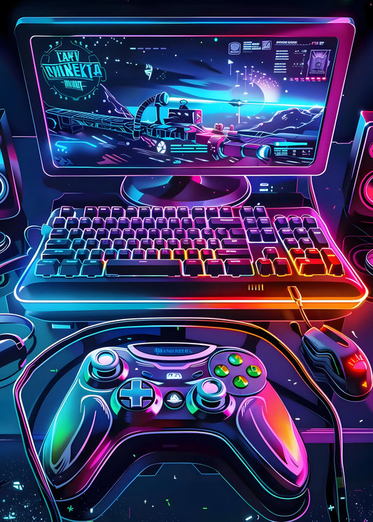 Cosmic Console Poster