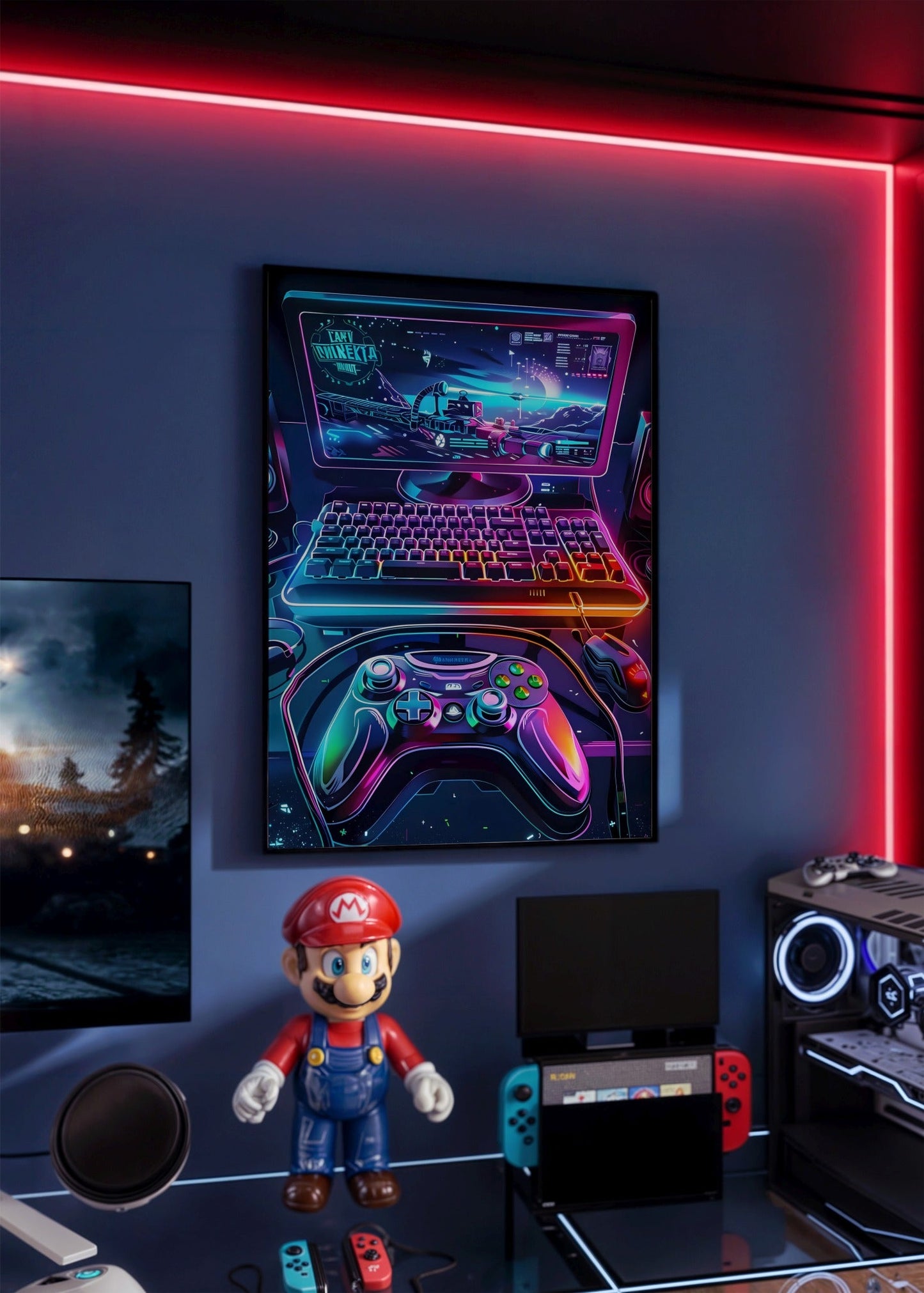 Cosmic Console Poster