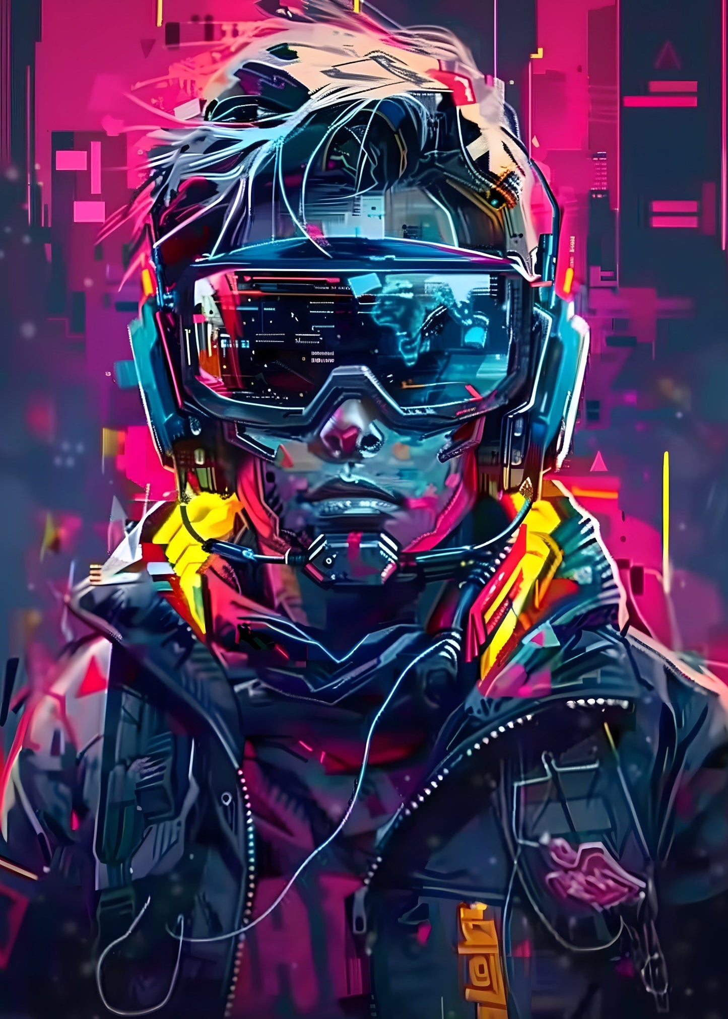 Cybercore Operator Poster