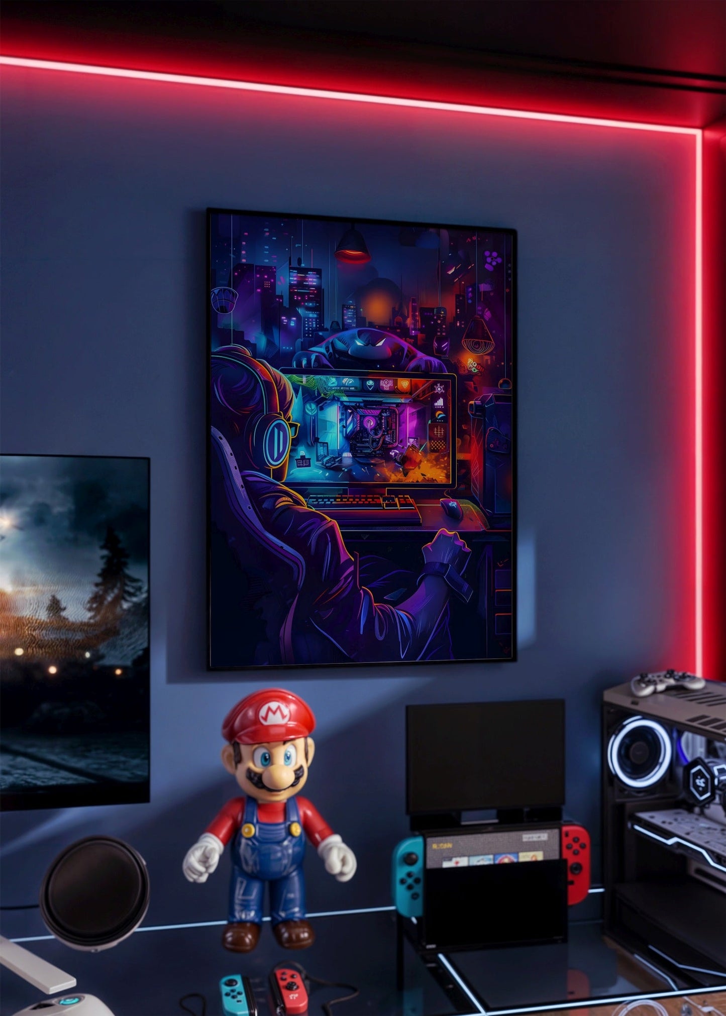 Techno Battle Poster