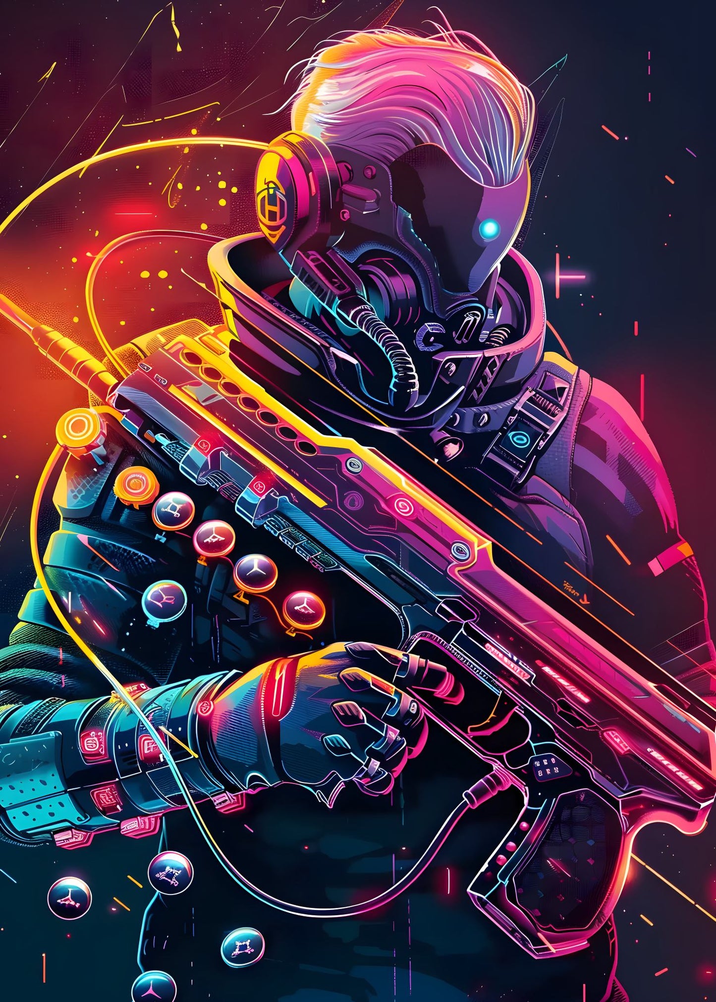 Cyber Vanguard Poster