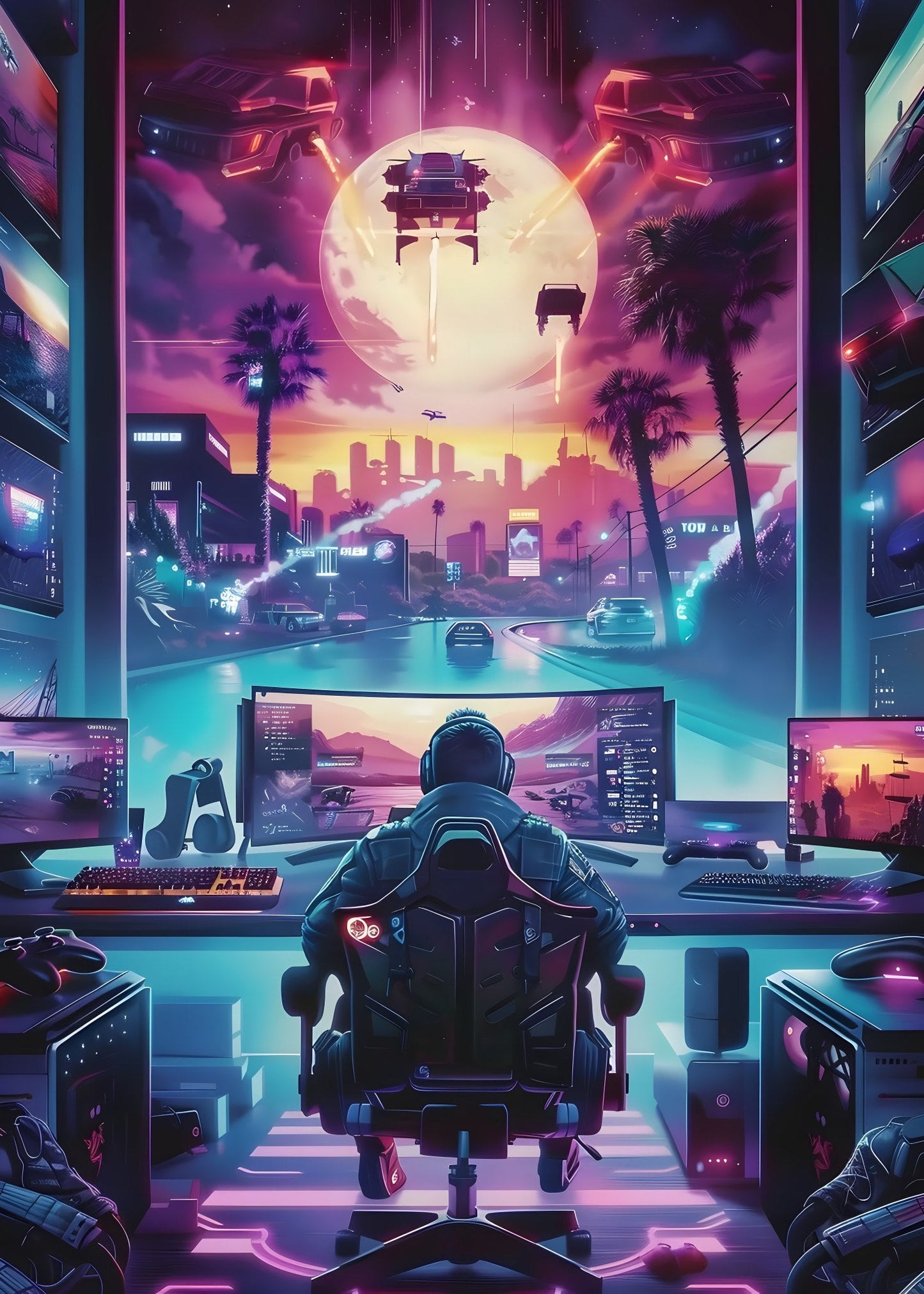 Digital Horizon Poster