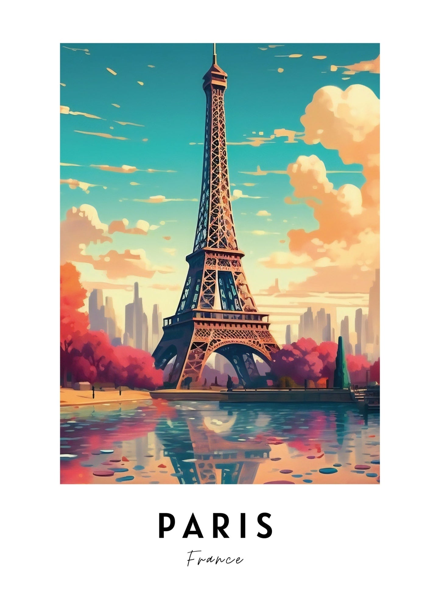 Paris – France Poster