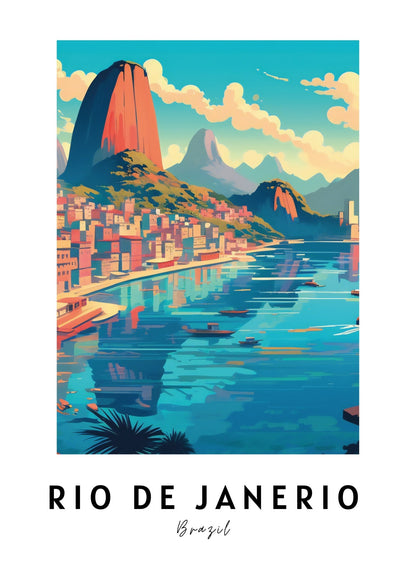 Rio de Janeiro – Brazil Poster