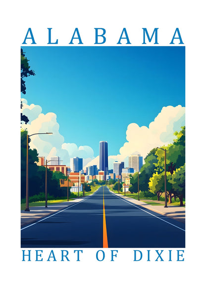 Alabama – Heart of Dixie Poster