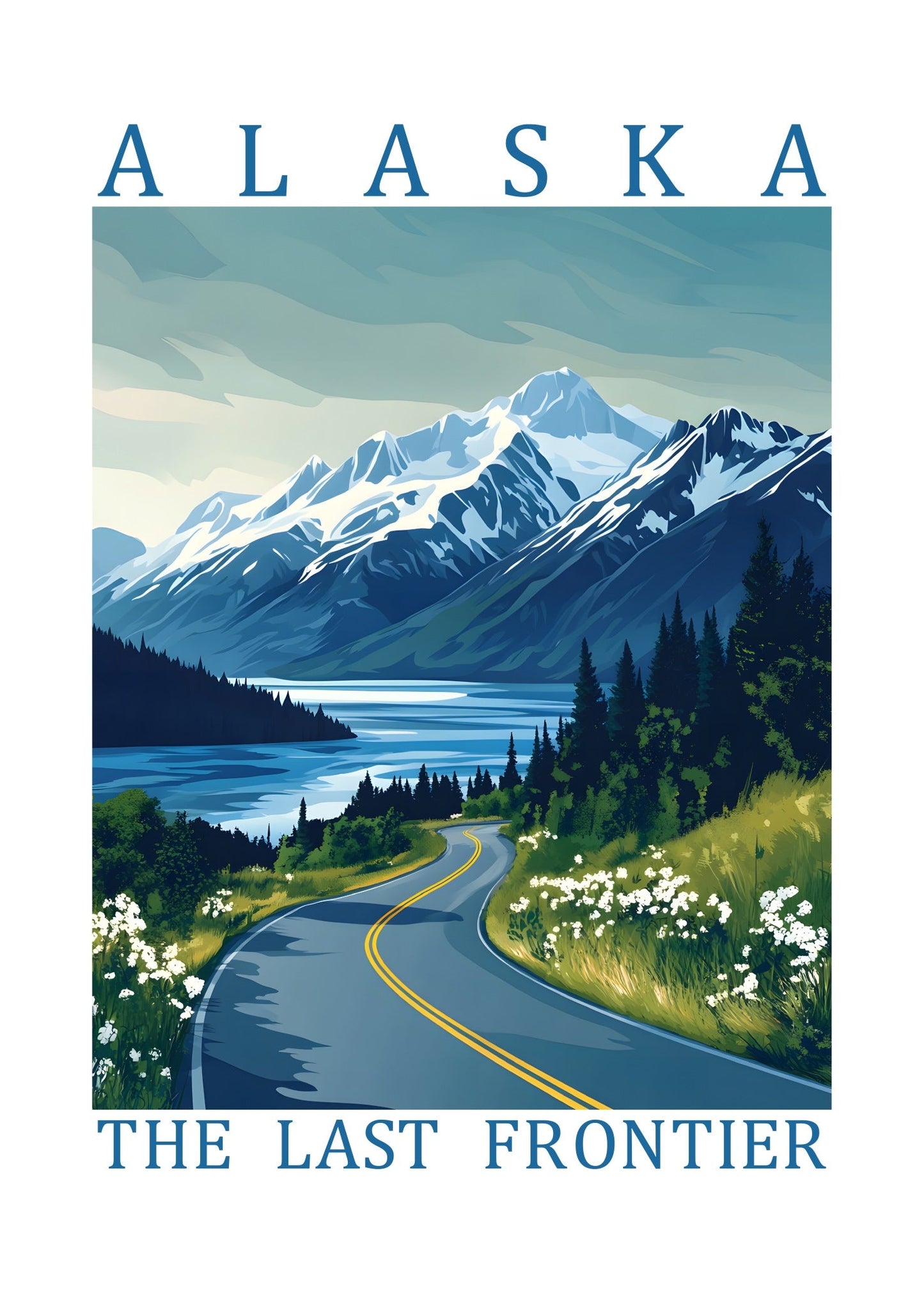 Alaska – The Last Frontier Poster