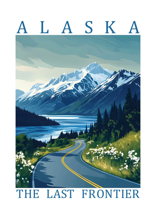 Alaska – The Last Frontier Poster