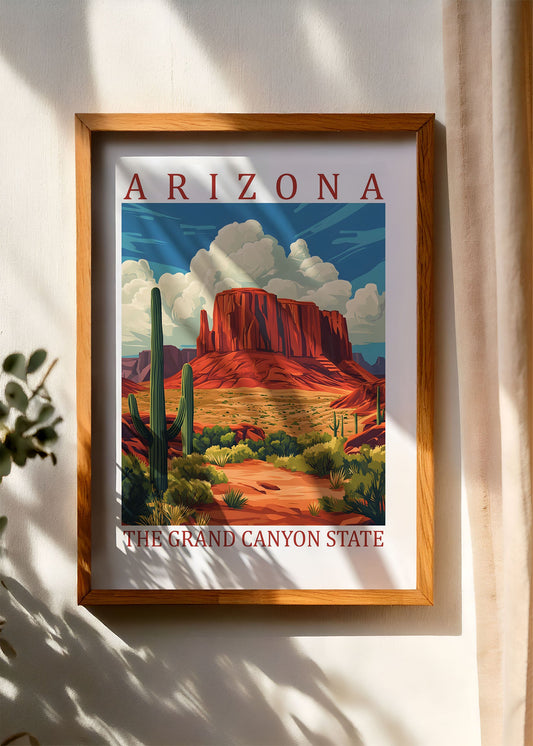 Arizona – The Grand Canyon State Poster