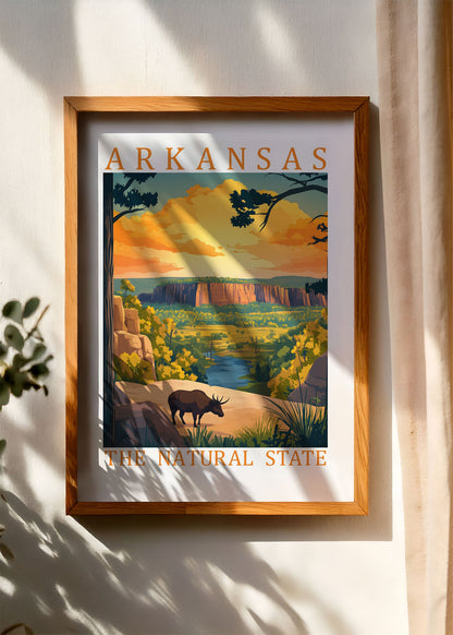 Arkansas – The Natural State Poster