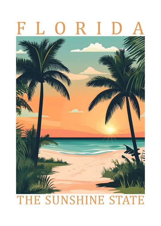 Florida – The Sunshine State Poster
