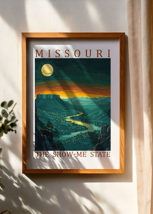 Missouri – The Show-Me State Poster