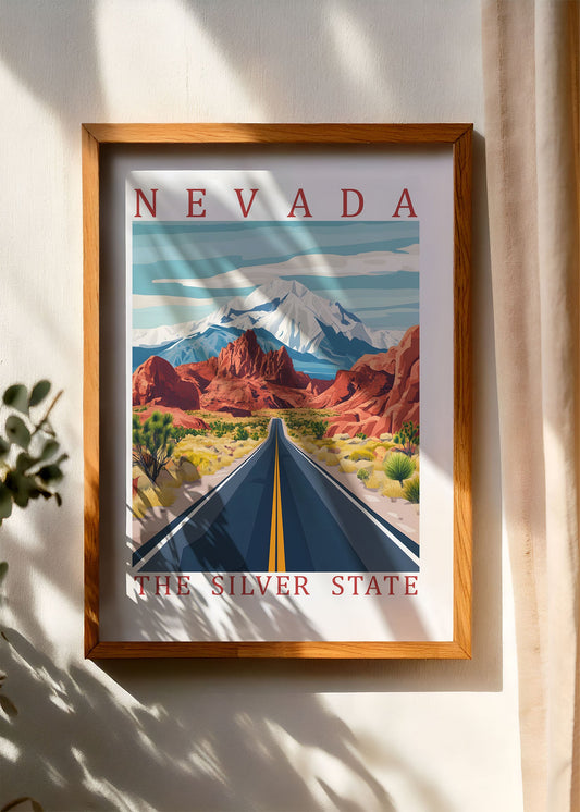 Nevada – The Silver State Poster