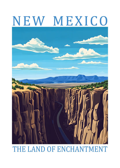 New Mexico – The Land of Enchantment Poster
