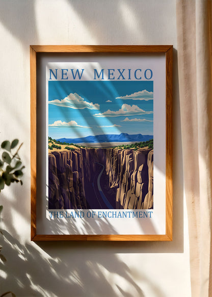 New Mexico – The Land of Enchantment Poster