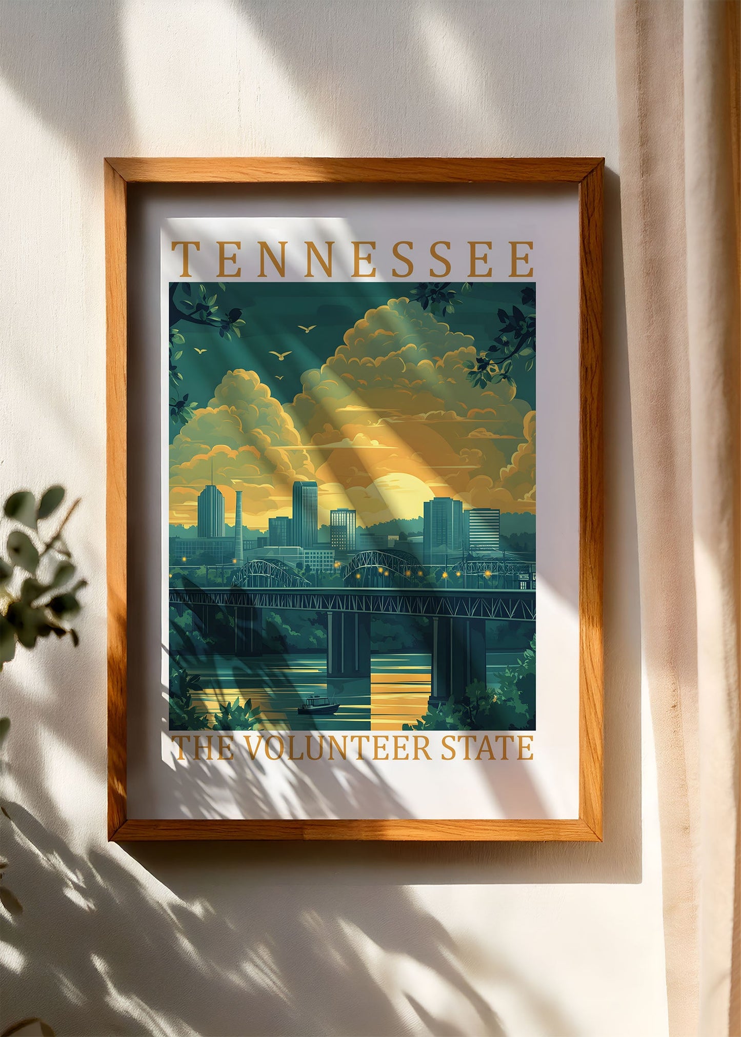 Tennessee – The Volunteer State Poster