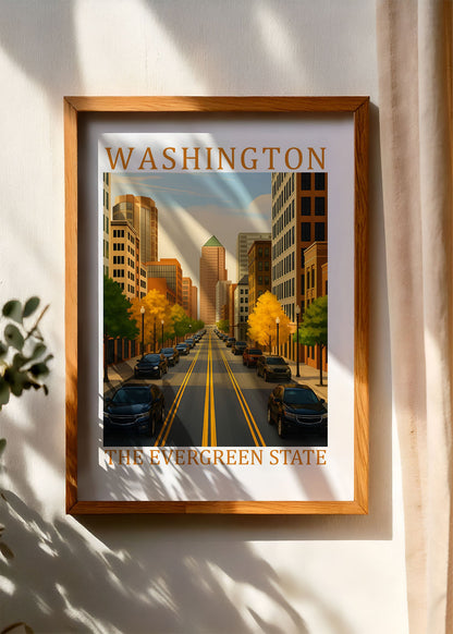 Washington – The Evergreen State Poster