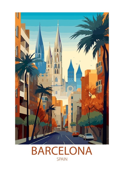 Barcelona Poster