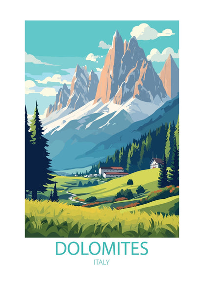 Dolomites Poster