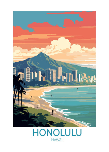 Honolulu Poster