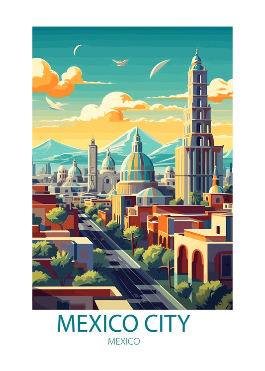 Mexico City Poster