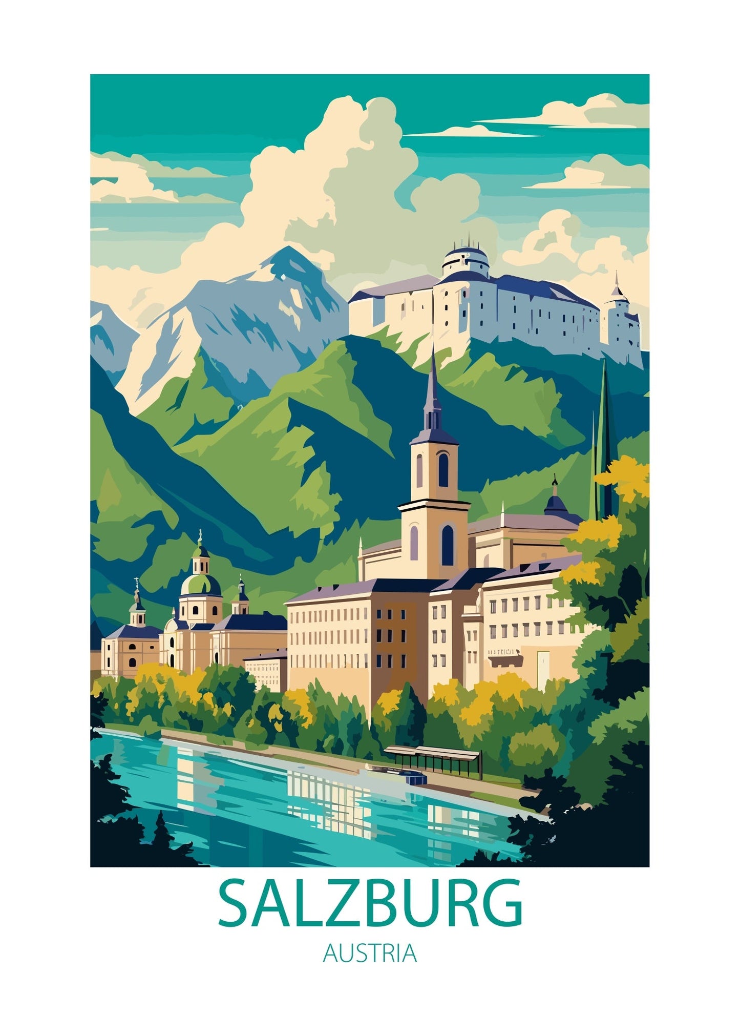 Salzburg Poster