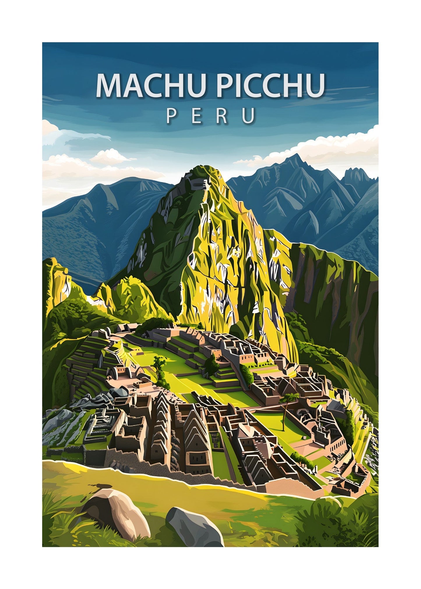 Machu Picchu Poster