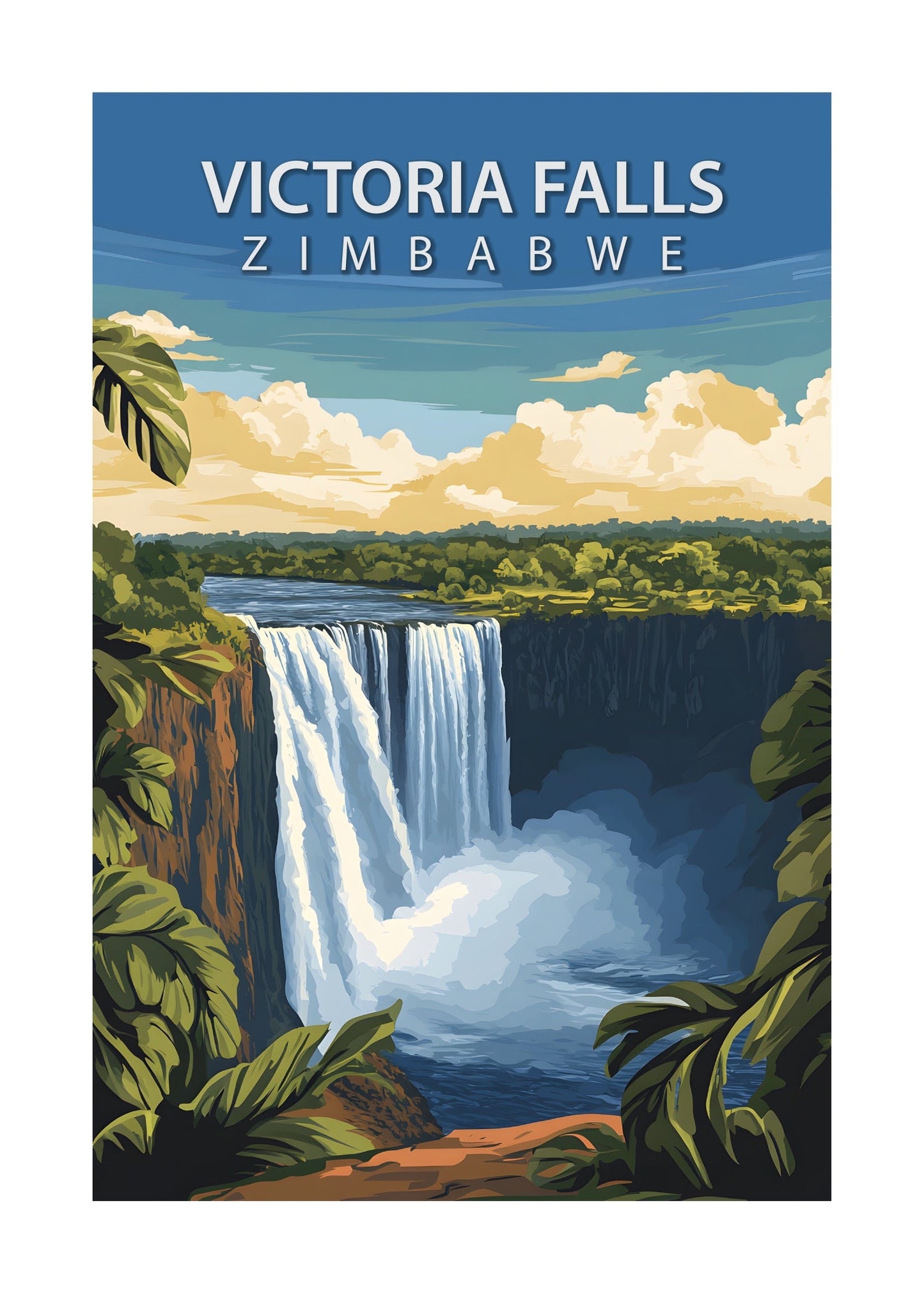 Victoria Falls Poster