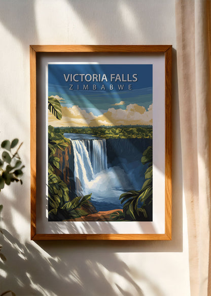 Victoria Falls Poster
