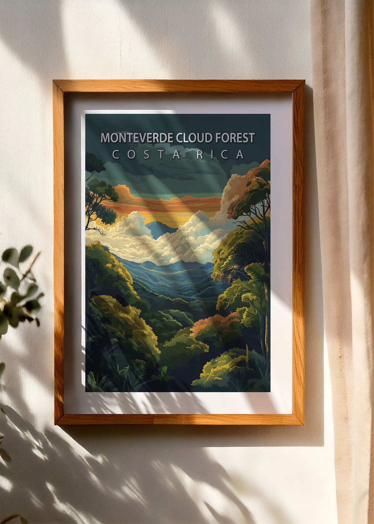Monteverde Cloud Forest Poster
