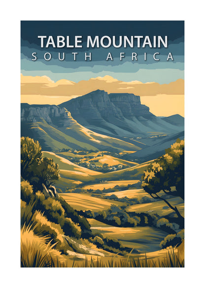 Table Mountain Poster