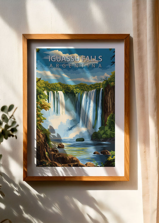 Iguassu Falls Poster