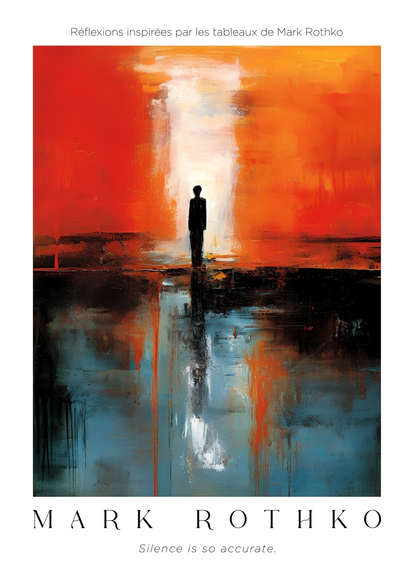 Inspired by Mark Rothko – Silent Passage Poster