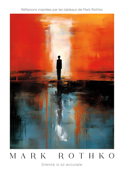 Inspired by Mark Rothko – Silent Passage Poster