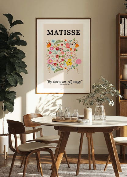 Inspired by Matisse – Bloom Expression Poster