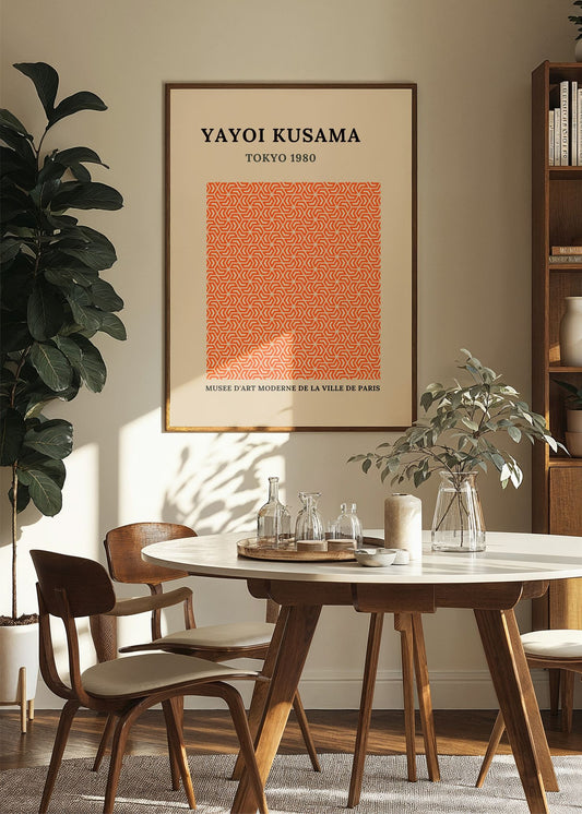 Inspired by Yayoi Kusama – Tokyo Geometry Poster