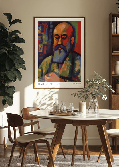 Inspired by Matisse – Self Portrait Poster