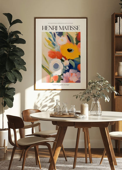 Inspired by Matisse – Courage in Color Poster