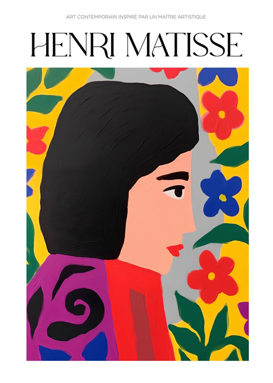 Inspired by Matisse – Garden Muse Poster