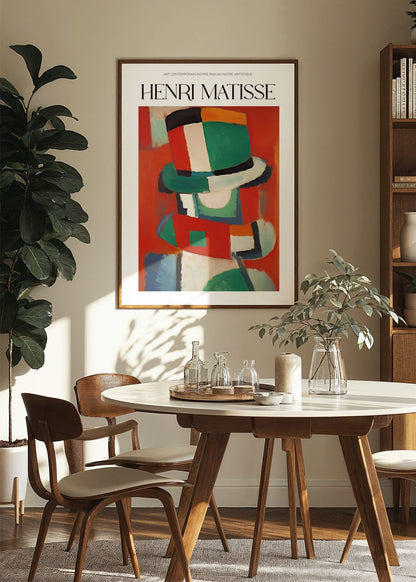 Inspired by Matisse – Abstract Gentleman Poster