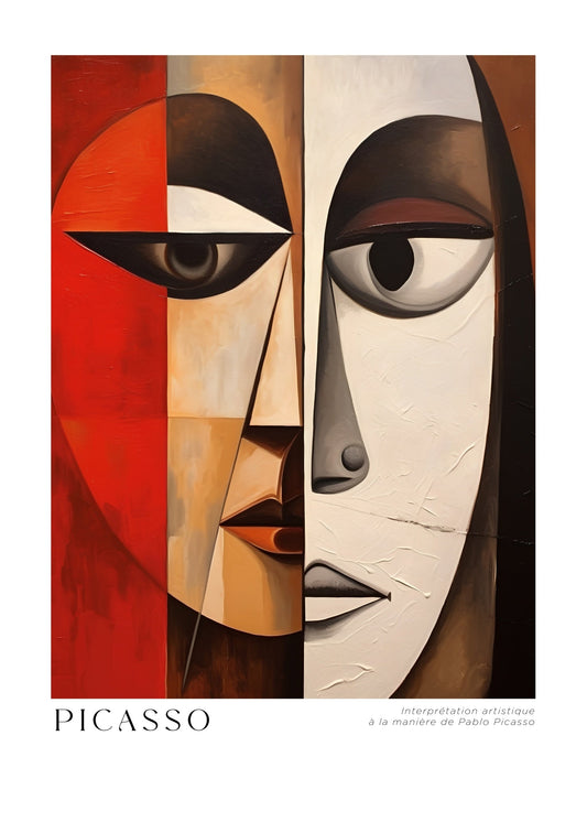 Inspired by Picasso – Dual Vision Poster