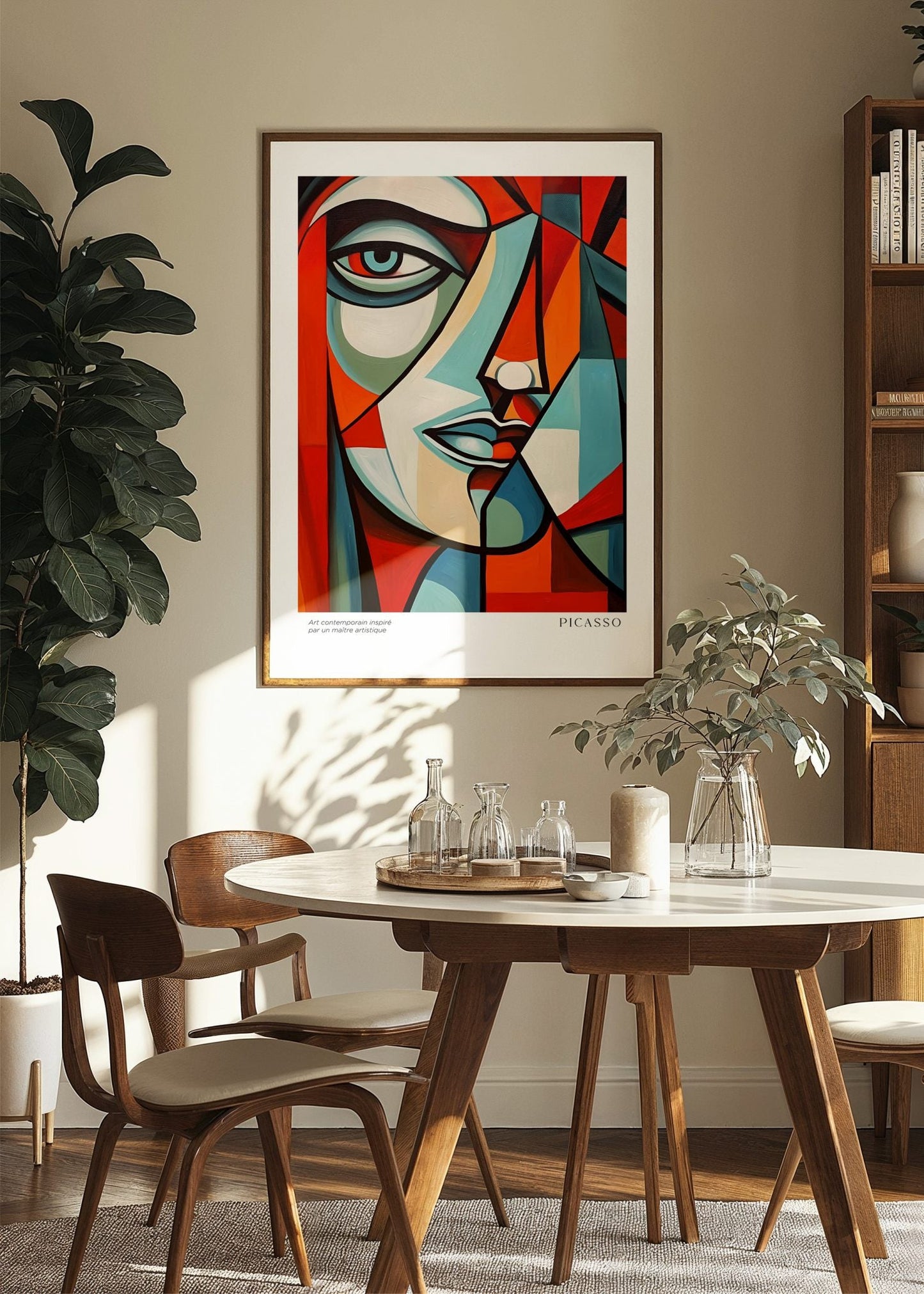 Inspired by Picasso – Fragmented Muse Poster
