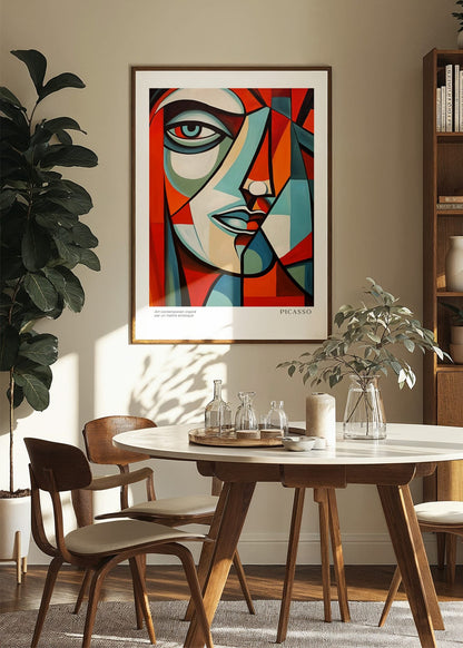 Inspired by Picasso – Fragmented Muse Poster