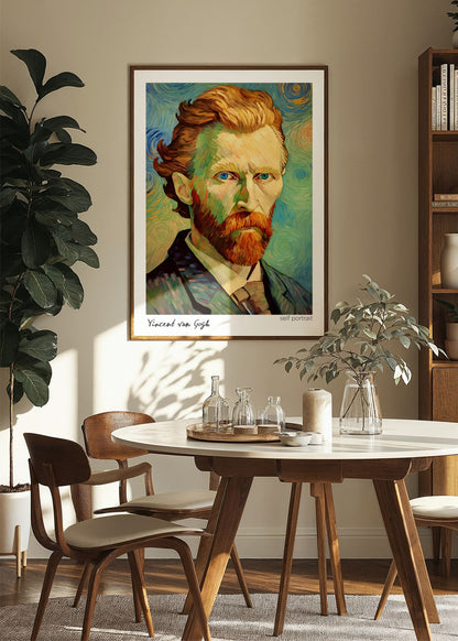 Inspired by Van Gogh – Self Portrait Poster