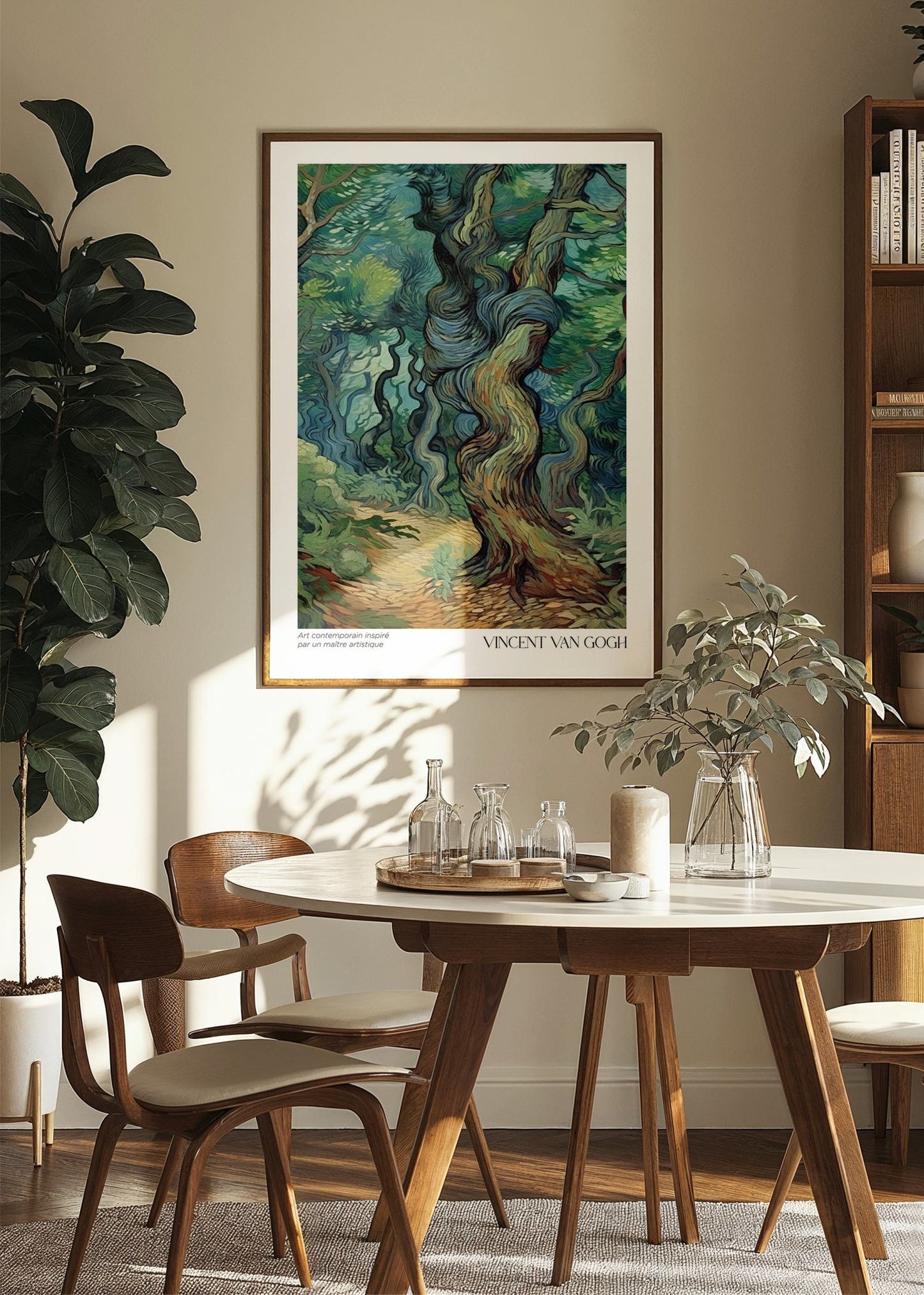 Inspired by Van Gogh – Twisted Grove Poster