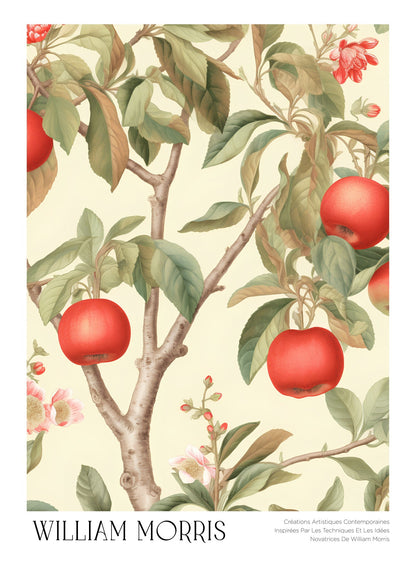 Inspired by William Morris – Apple Orchard Poster