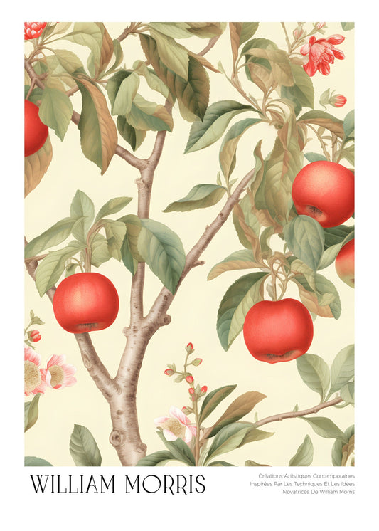 Inspired by William Morris – Apple Orchard Poster