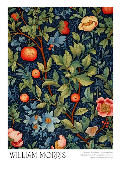 Inspired by William Morris – Garden of Fruits Poster