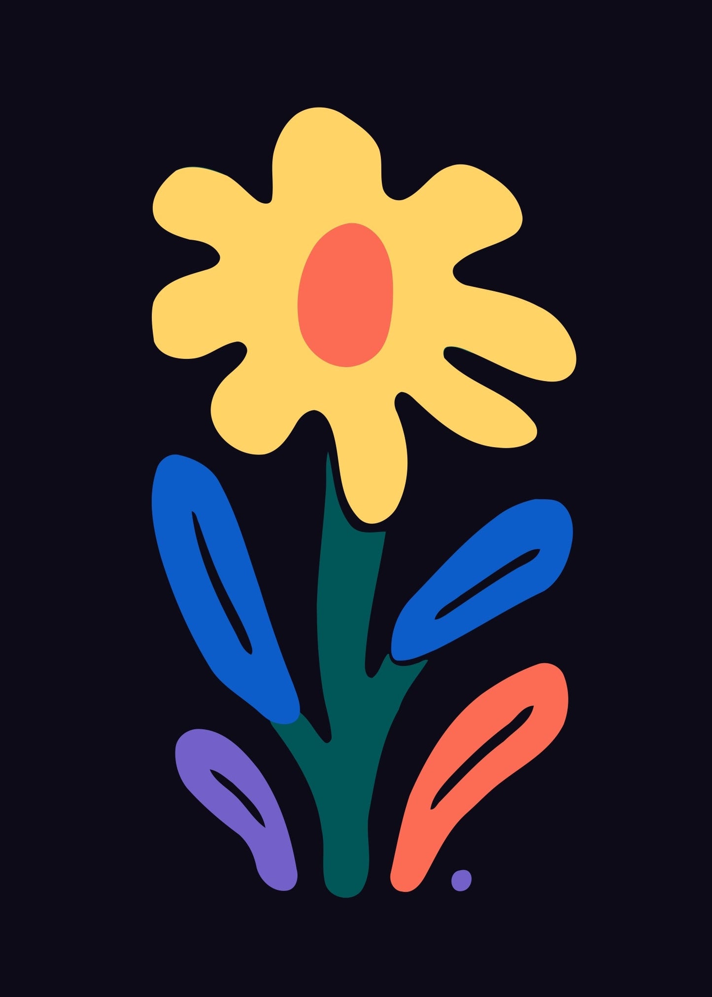 Botanical Bloom – No. 5 Poster