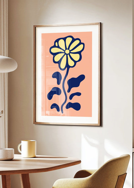 Botanical Bloom – No. 9 Poster
